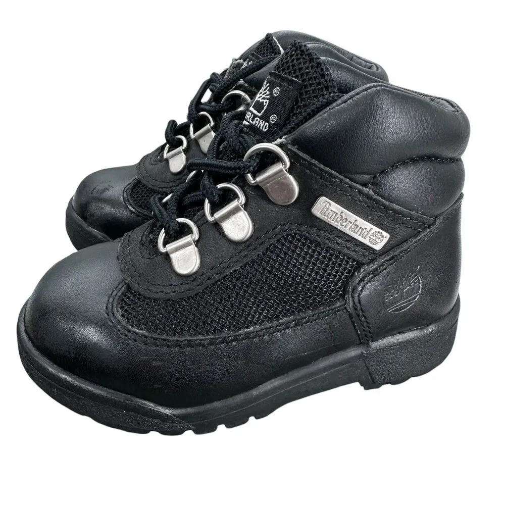 Timberland Toddler‎ Field Boot Black 15806 Size 7